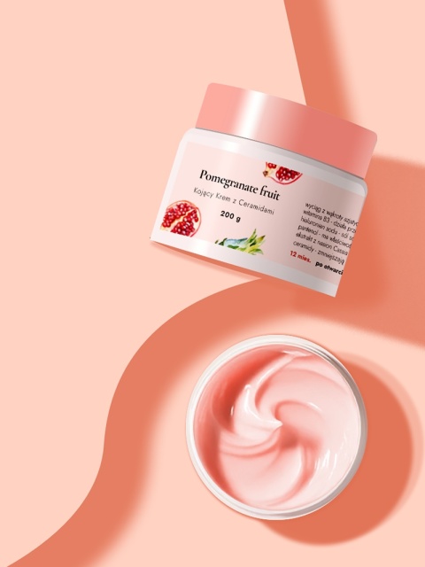 Kojący krem odżywczo-nawilżający, Pomagranate fruit 200 g
