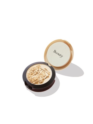 Sypki puder Beauty matujący, formuła z kwasem hialuronowym, Gold